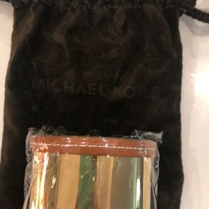 New Michael Kors leather bracelet